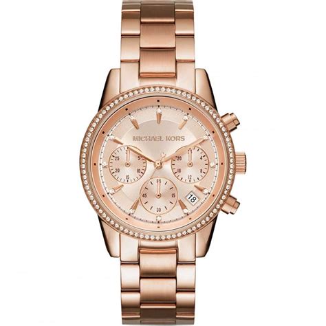 michael kors armbanduhr rose damen|Michael Kors rose gold.